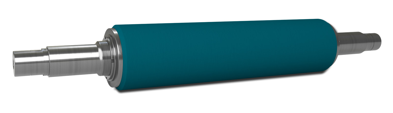Perspective view of the NCCM<sup>®</sup> NT nonwoven roll on a metal shaft