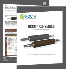 Cover and first page of the NCCM® V-Series data sheet