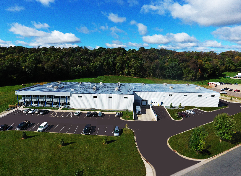 Outside view of NCCM Europe plant, service center and sales office in Spain